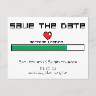 Cartão Postal De Anúncio Salve O Jogo - Estilo De Jogo De Vídeo