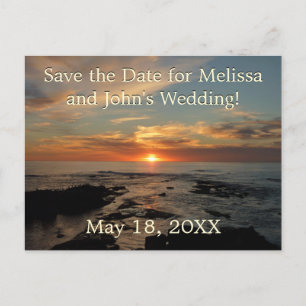 Cartão Postal De Anúncio San Diego Sunset II Califórnia