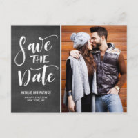 Script de Letreiro à Mão Quadro-Negro Foto Salvar 