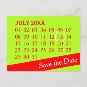 Cartão Postal De Anúncio Simplesmente Personalizar Calendário + sua foto, b