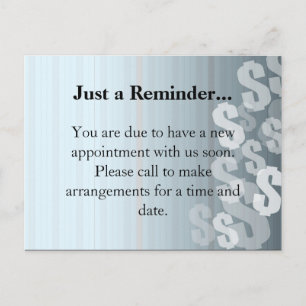 Cartão Postal De Anúncio Sombreado Cinza Sinais de Dólar Projeto Financeiro