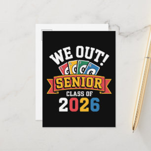 Cartão Postal De Anúncio Somos a Turma de Formandos de 2026