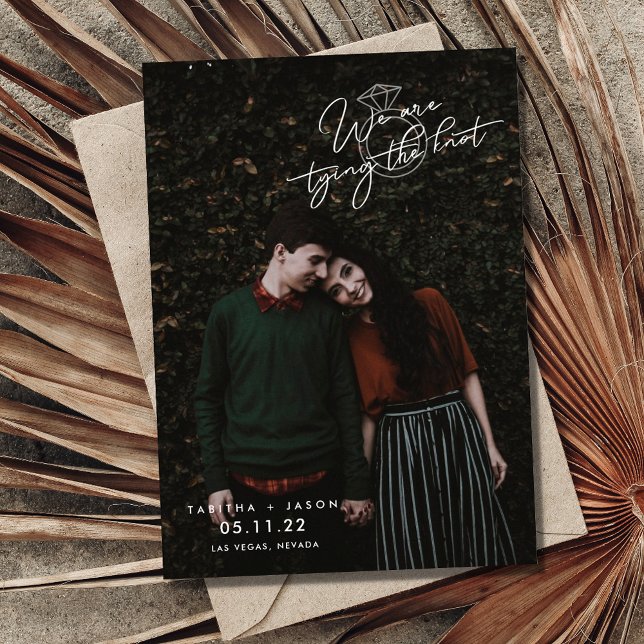 Cartão Postal De Anúncio Somos Foto de Casando para Salvar as Datas (Criador carregado)