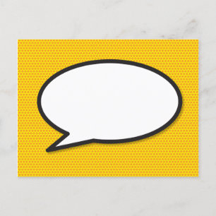 Cartão Postal De Anúncio Sua Mensagem Diversão Diversão De Bolhas Retrópico