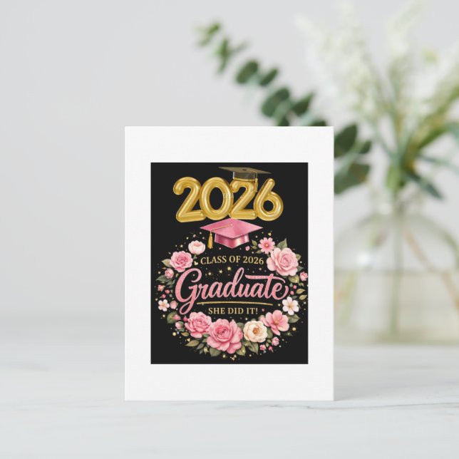 Cartão Postal De Anúncio T-Shirt (Em pé/Frente)