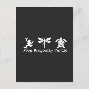 Cartão Postal De Anúncio Tartaruga Sutil Anti-Trump FDT Anti-Maga Sapo