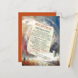 Cartão Postal De Anúncio Temas Metafísicos Atemporais Espirituais de Fantas