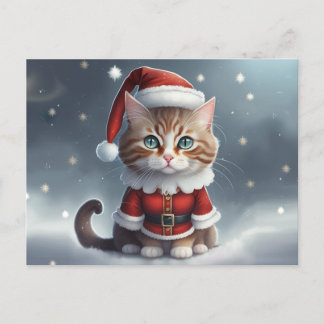 Cartão Postal De Anúncio Tenha um natal perfeito ~ Meow ^-^