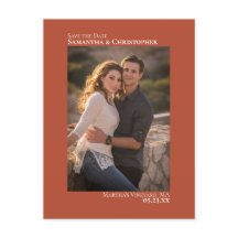 Terracotta Minimalista Foto De Casamento Salvar A 