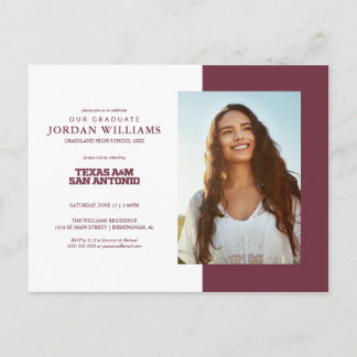 Cartão Postal De Anúncio Texas A&M San Antonio
