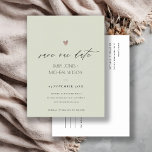 CARTÃO POSTAL DE ANÚNCIO TIPOGRAFIA DE CINZAS DOURADAS ELEGANTE SIMPLES SAL<br><div class="desc">Se você precisar de qualquer outra personalização ou qualquer outro item correspondente,  entre em contato comigo em yellowfebstudio@gmail.com</div>