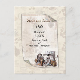 Cartão Postal De Anúncio Tradição da Manhã de Café Sueca da Fika