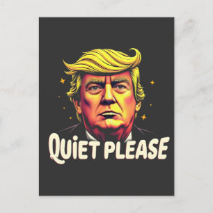 Cartão Postal De Anúncio Trump Kamala Presidente Debate