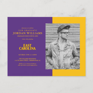 Cartão Postal De Anúncio Universidade da Carolina do Leste Carolina do Le