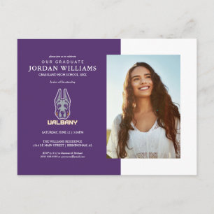 Cartão Postal De Anúncio Universidade de Albany Great Danes