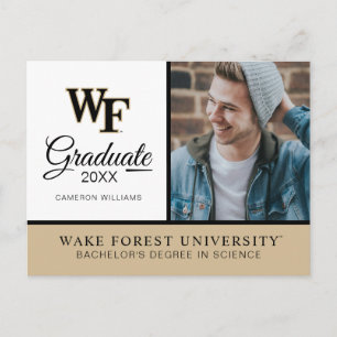 Cartão Postal De Anúncio Universidade de Florestas acordares WF