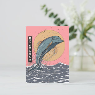 Cartão Postal De Anúncio Voar como o Vento