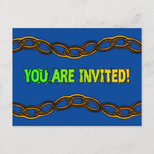 Cartão Postal De Anúncio Você é Convidado