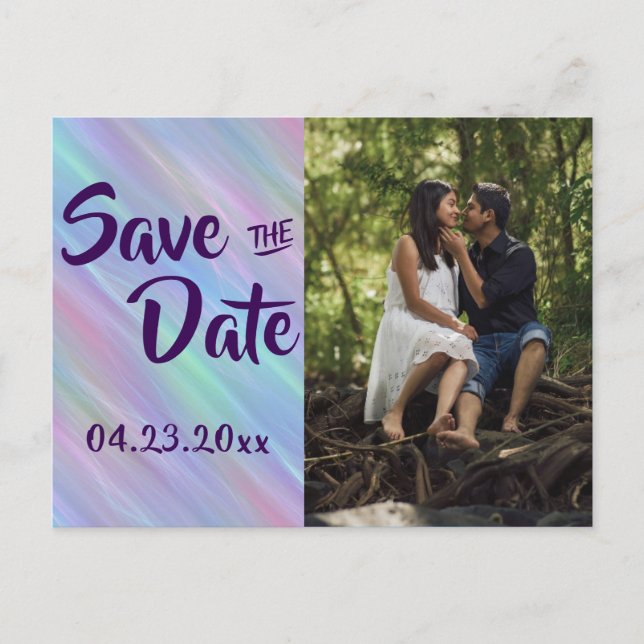 Cartão Postal De Anúncio Whimsical Wisps | Evento Fotográfico Holo Fairy Pa (Frente)