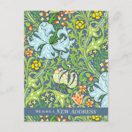 Cartão Postal De Anúncio William Morris Golden Lily CC1223 Móvel