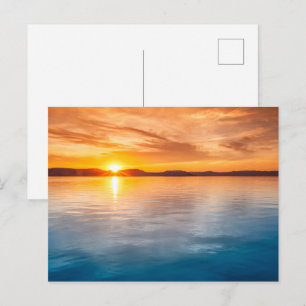 Cartão Postal de Apartamento com Vista para o Mar