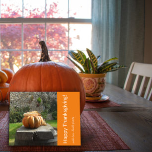 Cartão postal de apresentação de fotos de Ação de 