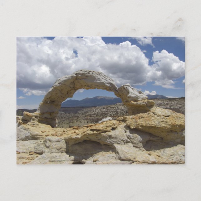 cartão postal de arenito branco (Frente)