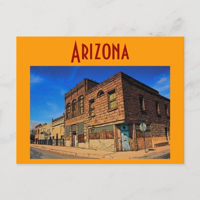 Cartão postal de arizona (Frente)