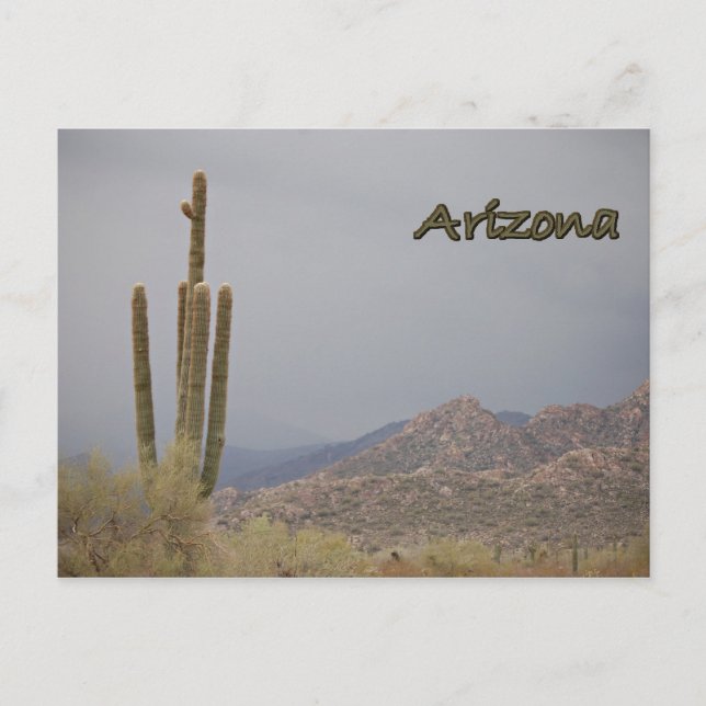 Cartão postal de arizona (Frente)