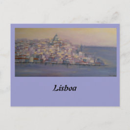 cartão postal de arte