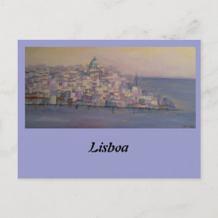 cartão postal de arte