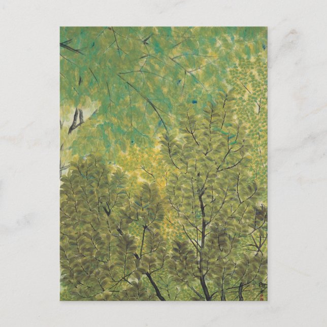 Cartão postal de Arte Japonês (Frente)