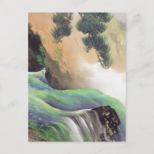 Cartão postal de Arte Japonês