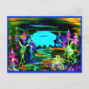 Cartão postal de arte MOonfae