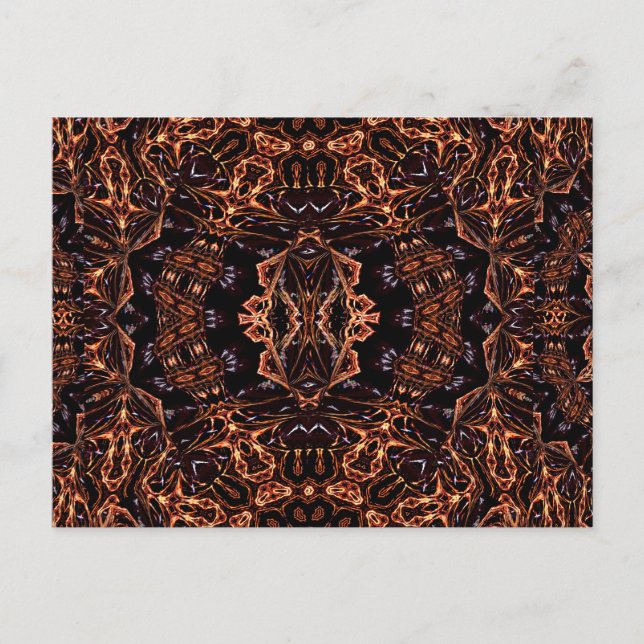 Cartão postal de arte psicodélica (Frente)