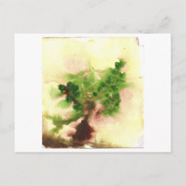 Cartão postal de árvore indefinida