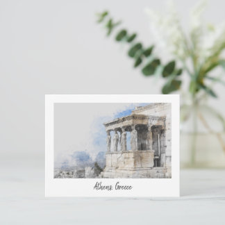 Cartão Postal de Atenas Grécia – Viagem pela Cidad