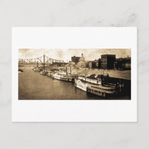 Cartão postal de Aterrissagem Monongahela River V