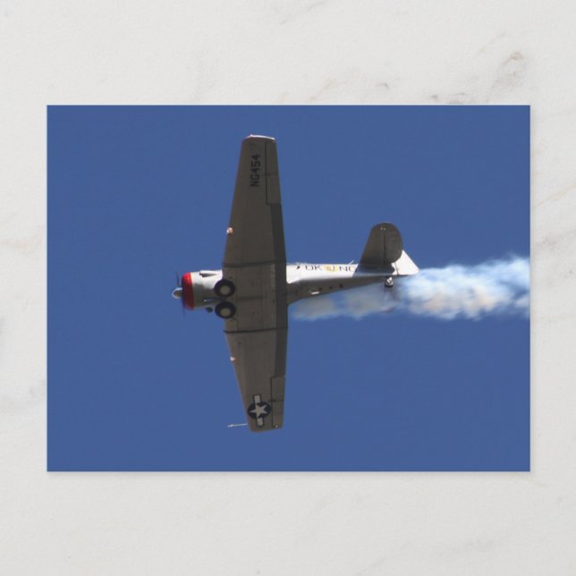 Cartão postal de avião de guerra (Frente)
