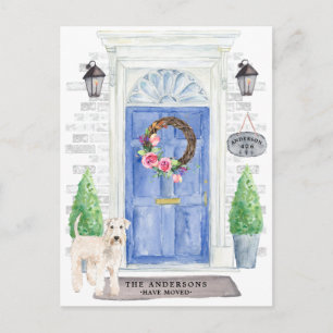 Cartão postal de aviso de Movimentação de Rodas