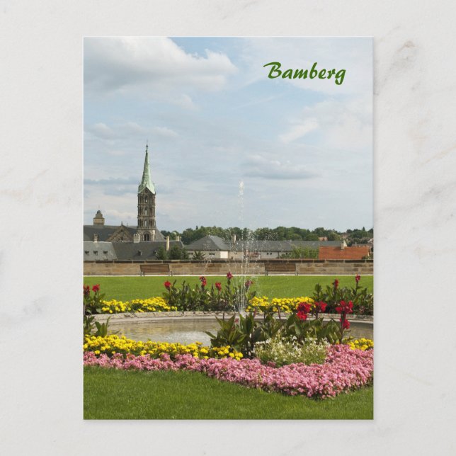 Cartão postal de Bamberg (Frente)