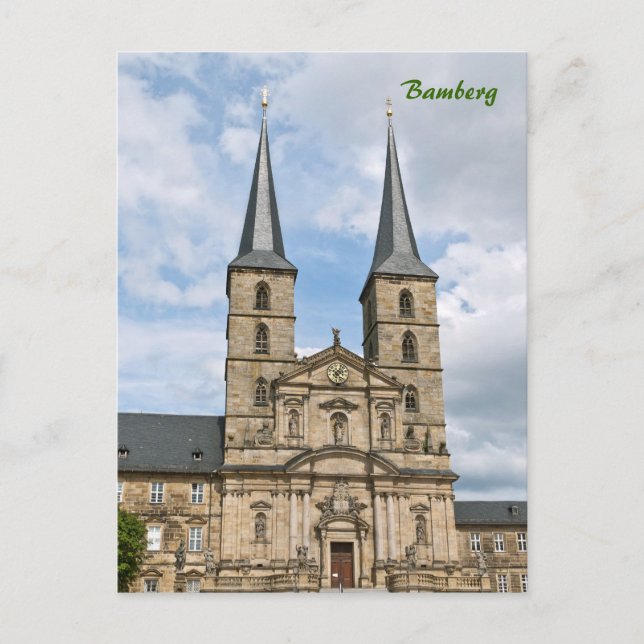 Cartão postal de Bamberg (Frente)