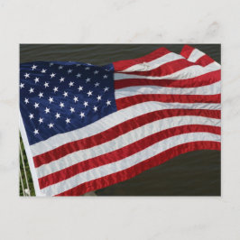 Cartão postal de bandeira dos Estados Unidos