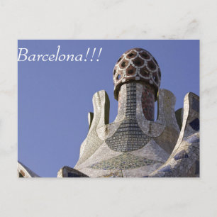 Cartão postal de Barcelona....