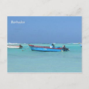 Cartão postal de Barcos Oceânicos Barbados