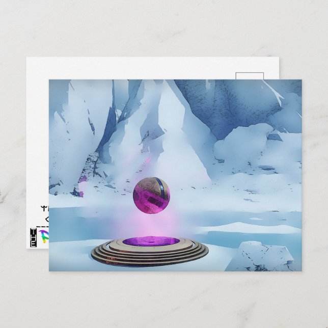 Cartão postal de batalha de eternidade (Frente/Verso)