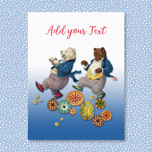 Cartão postal de Bears do Partido