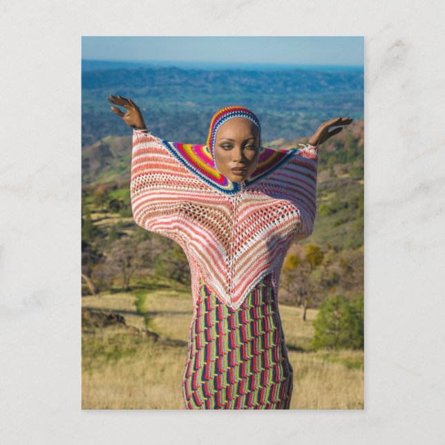 Cartão Postal de Beleza Alien (Frente)