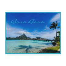 Cartão Postal de Bora Bora