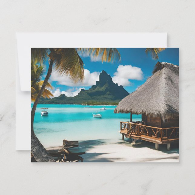 Cartão Postal de Bora Bora (2) (Frente)